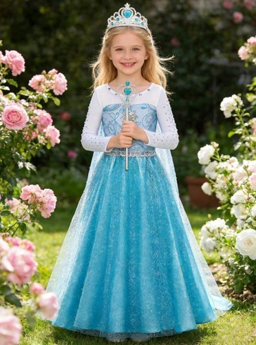 Vestito elsa frozen - di,