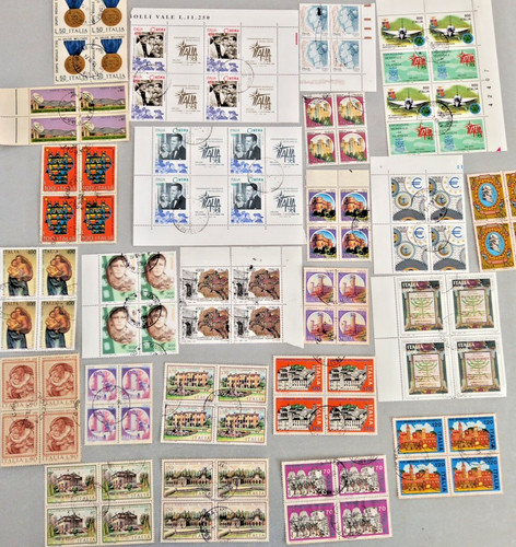 400 francobolli italia forniti - 400,