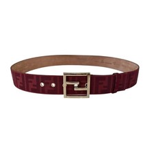 Fendi cintura in tela zucca