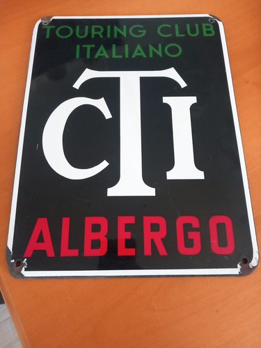 Insegna smaltata - insegna,