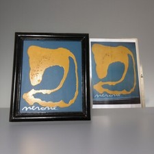 ? SERGIO TERZI NERONE (1939-2021 ??) Dipinto su tela  No Salvatore Emblema 