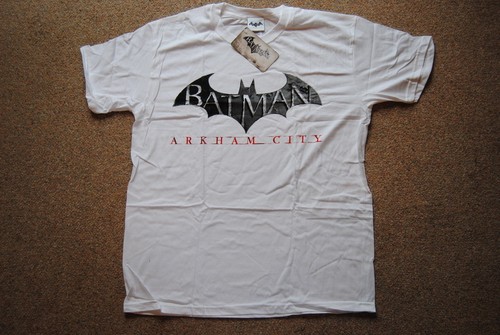 Maglietta batman arkham city - arkham,