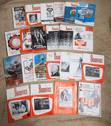 Vintage box office magazine - vintage,