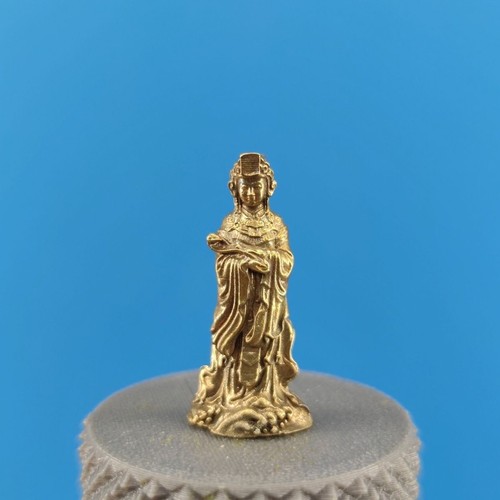 Mini statua mazu ottone - statua,