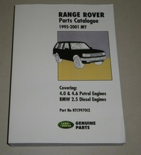 Catalogo ricambi Range Rover