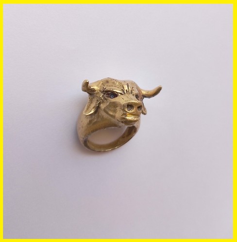 Stock market toro - stock, anello
