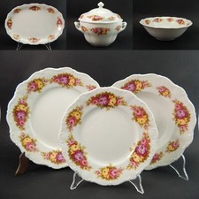 VINTAGE SERVIZIO TAVOLA PIATTI PORCELLANA SELTMANN WEIDEN BAVARIA COUNTRY ROSES