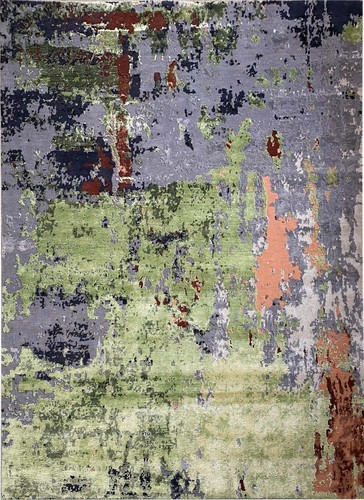 Tappeto annodato mano design - tappeto, a