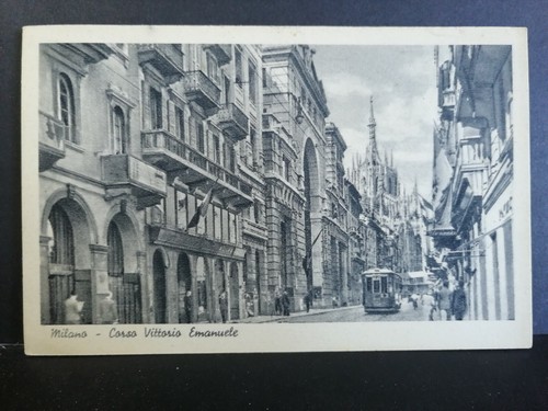 Cartolina milano corso - cartolina,