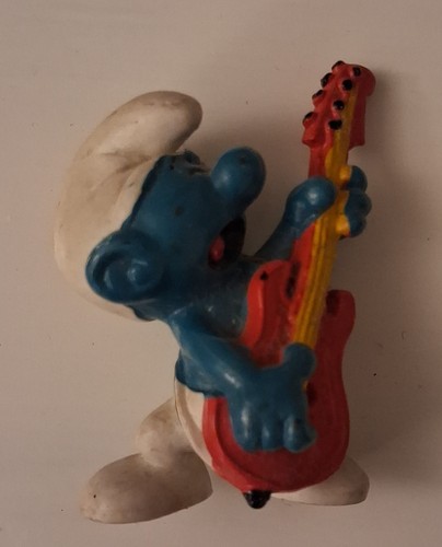 Puffi puffo chitarrista - puffo,