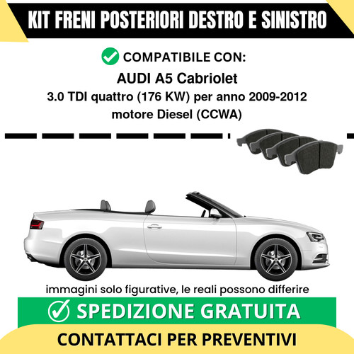 Pastiglie freno posteriori - pastiglie,