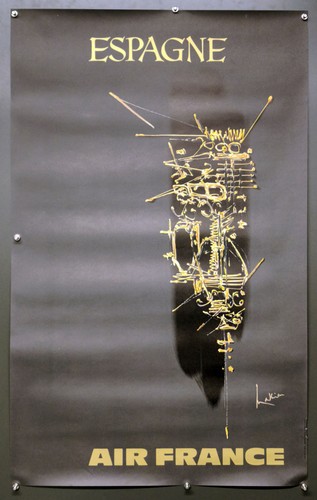 Georges mathieu affiche - georges, air