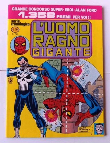 Uomo ragno gigante corno - corno, 54