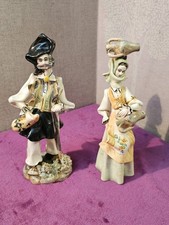 Coppia Figurine Ceramica