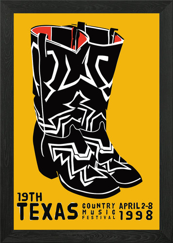 Poster texas musica country - texas,