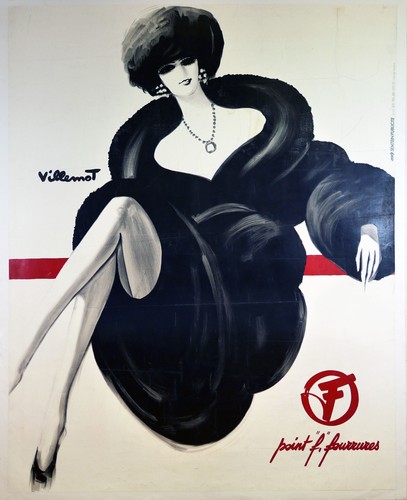 Villemot poster entoilé - poster,