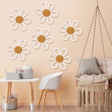 6 Pcs Boho Nursery Daisy