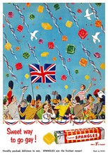 POSTER VINTAGE SPANGLES DOLCI