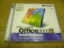 Microsoft Office 2000 Small Business 2 versione CD - senza chiave di licenza