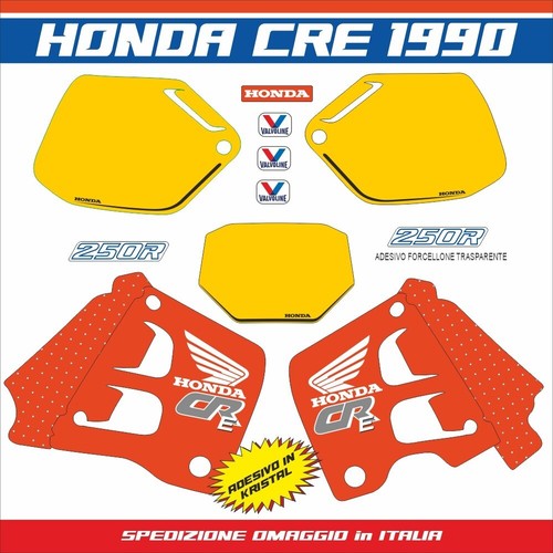 Grafica honda cre 250 1990 - 1990, kit