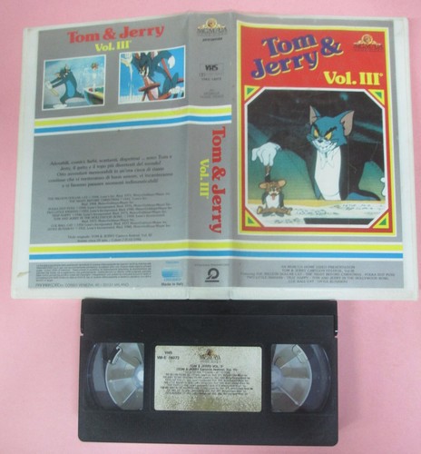 Vhs tom jerry vol iii - vhs, 3