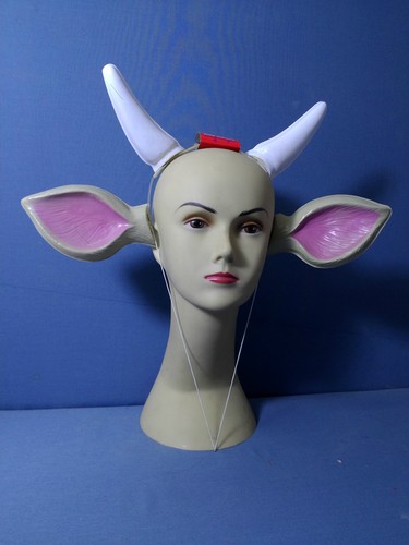 Frontino mucca orecchie corna - mucca,