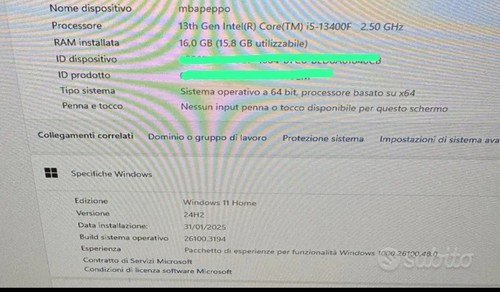Computer fisso gaming - computer, usato