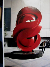 Foto digitale firmata Charles Perry Rondo scultura Kinshichō stazione Tokyo 1998