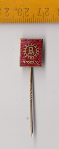 Vintage enamel volvo - enamel, bm