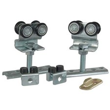 CARRELLI SCORREVOLI IN KIT 2023/05 OMGE  X BINARIO 20 OMGE KIT=2 CARRELLI+2 F...