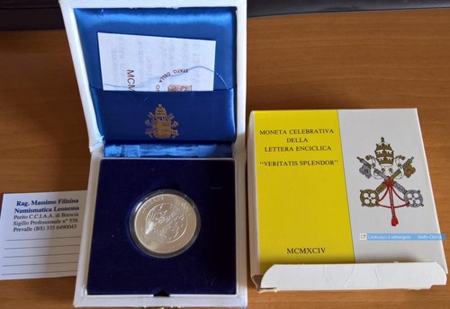 Vaticano 500 lire argento - nl*,