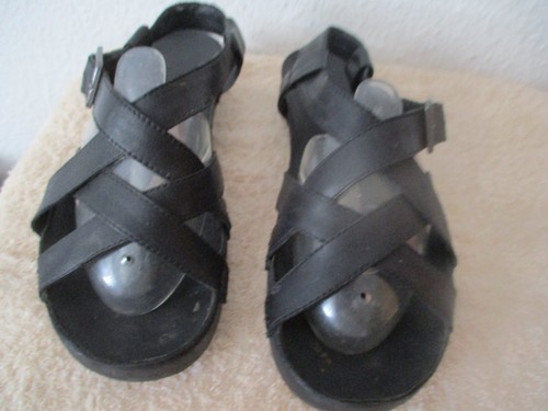 Sandali neri clarks - sandali,
