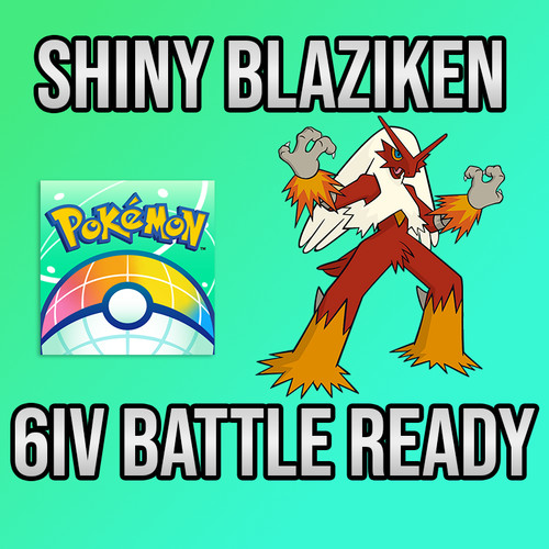 6iv shiny blaziken battle - ✨6iv,