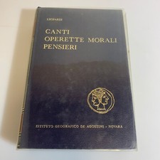 Canti operette morali