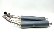 COPPIA TERMINALI SCARICO ORIGINALI EXHAUST TERMINALS HONDA VTR 1000 F 97-00