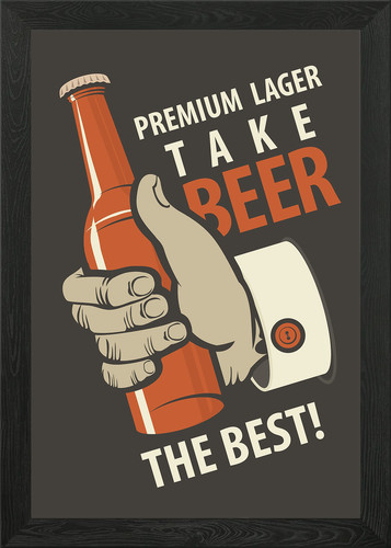 Premium lager birra stile - premium,