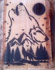 quadretto legno artigianale