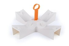 Excelsa Quick Cook Cuocipatate Microonde, Polipropilene, TPX, Bianco - NUOVO 