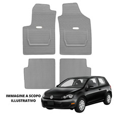 4 TAPPETI TAPPETINI IN GOMMA