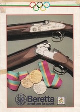 Catalogo Poster Beretta 1984 -  Fucili da Caccia - Tiro Difesa Sport Pistole 