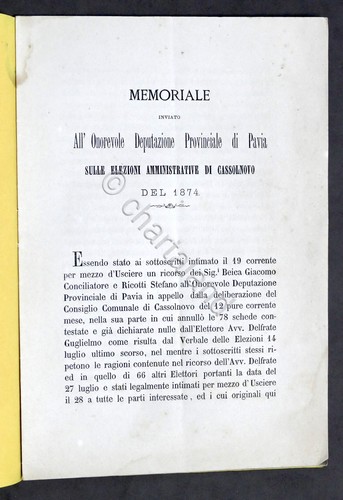Memoriale inviato - , a