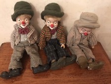 clown porcellana vintage 