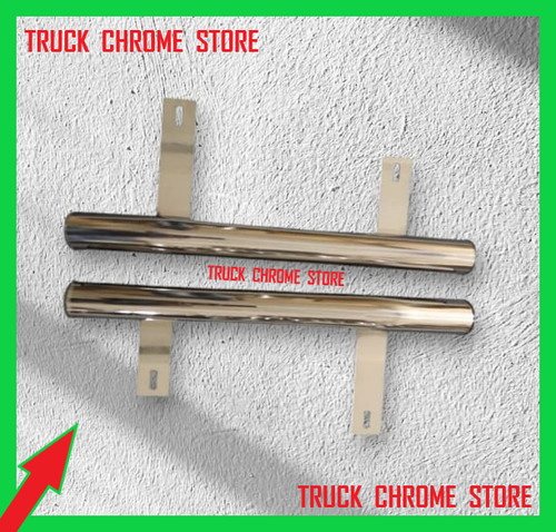 Fh4 tubo sotto porta cromato - tubo,