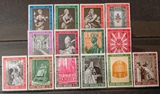 C01N01 - VATICANO - 1962/66 concilio ecumenico vaticano II - 14 valori MNH