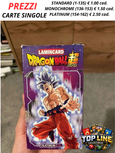 Lamincard dragon ball super - dragon,