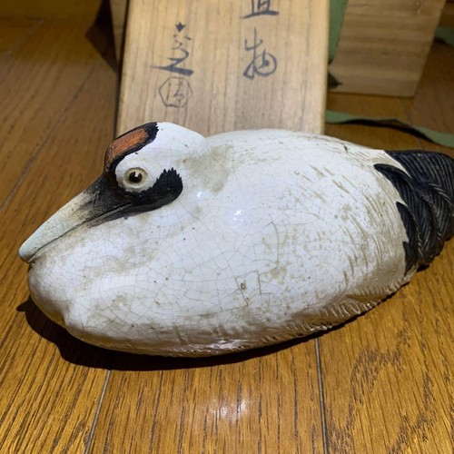 Statua ceramica gru kyo - ceramica,
