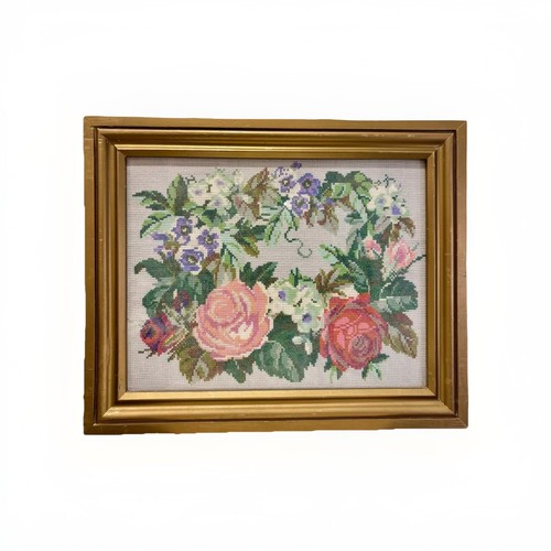 Punto croce con - , cornice