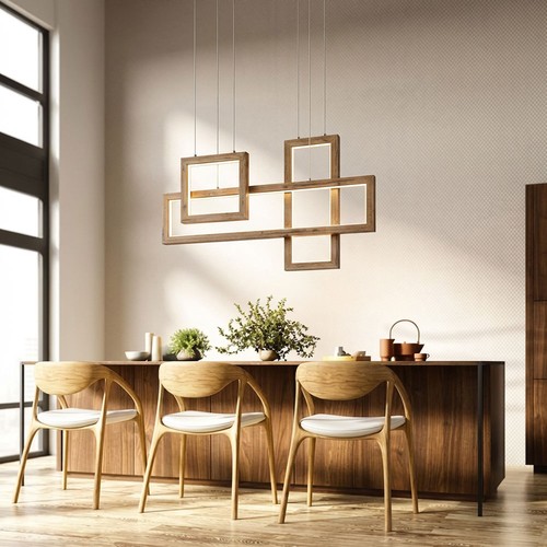 Lampada pendolo legno - pendolo,