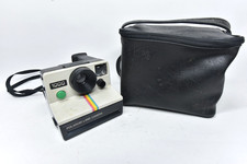 FOTOCAMERA VINTAGE POLAROID LAND 1000 SX70 FOTOCAMERA PELLICOLA ISTANTANEA TESTATA FUNZIONANTE
