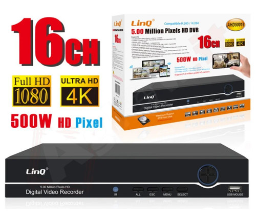 Digital dvr 16ch video - 16ch,